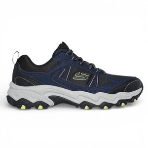 Skechers Stamina Trail Running Shoes Sneakers Mens‎ 12 Navy Black 237527NVBK NEW